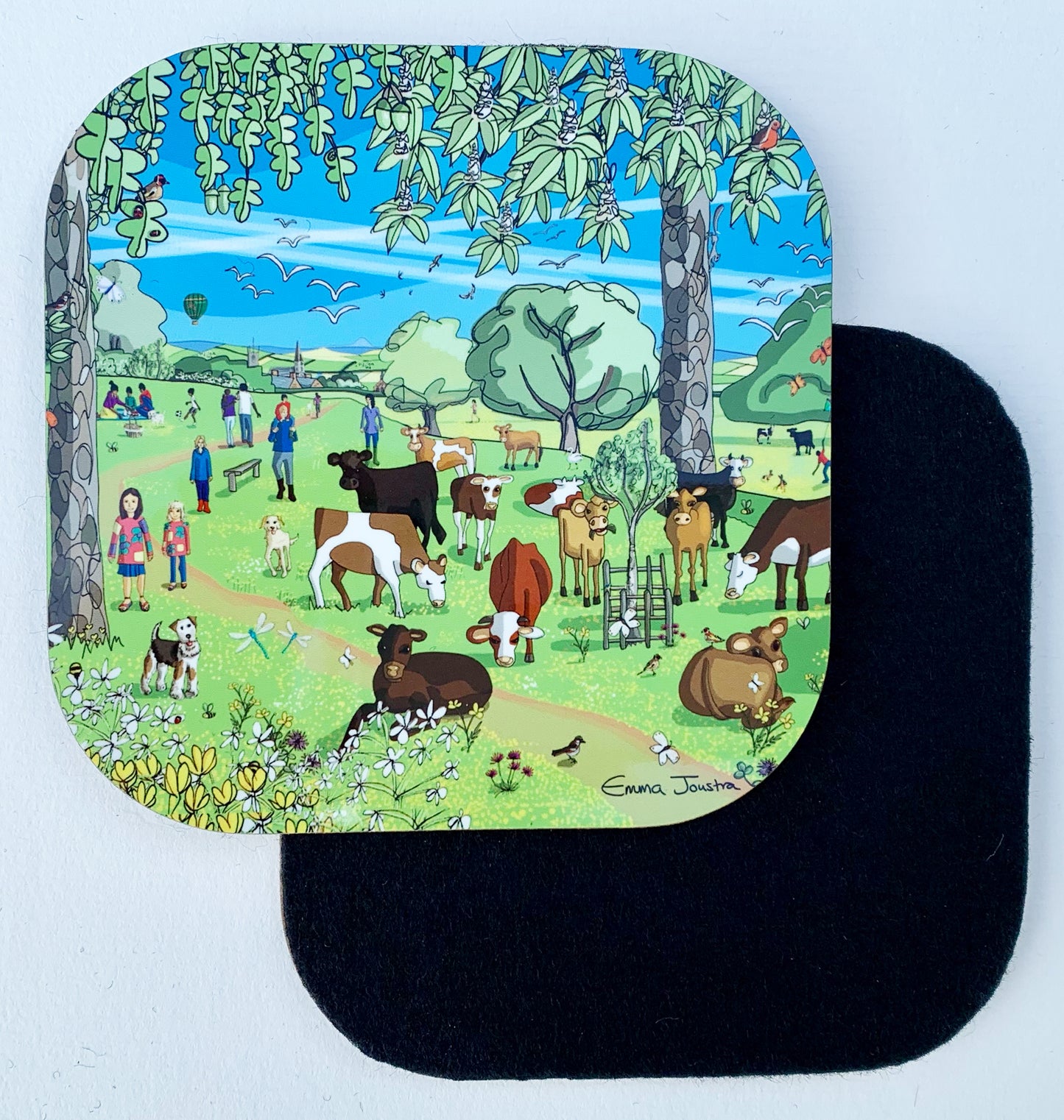 Common Plot coaster