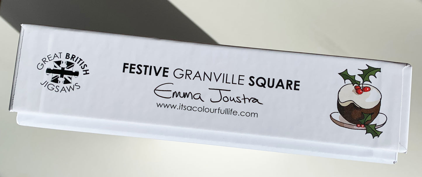 Festive Granville Square 1,000 piece jigsaw puzzle