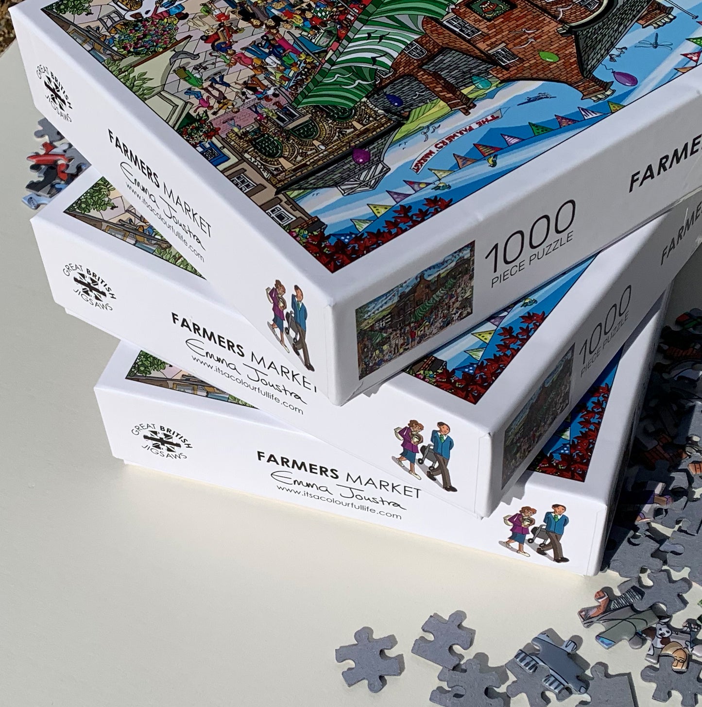 Farmers Market 1,000 piece jigsaw puzzle