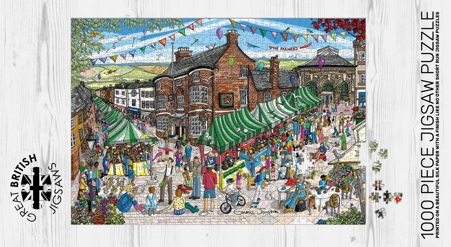 Farmers Market 1,000 piece jigsaw puzzle