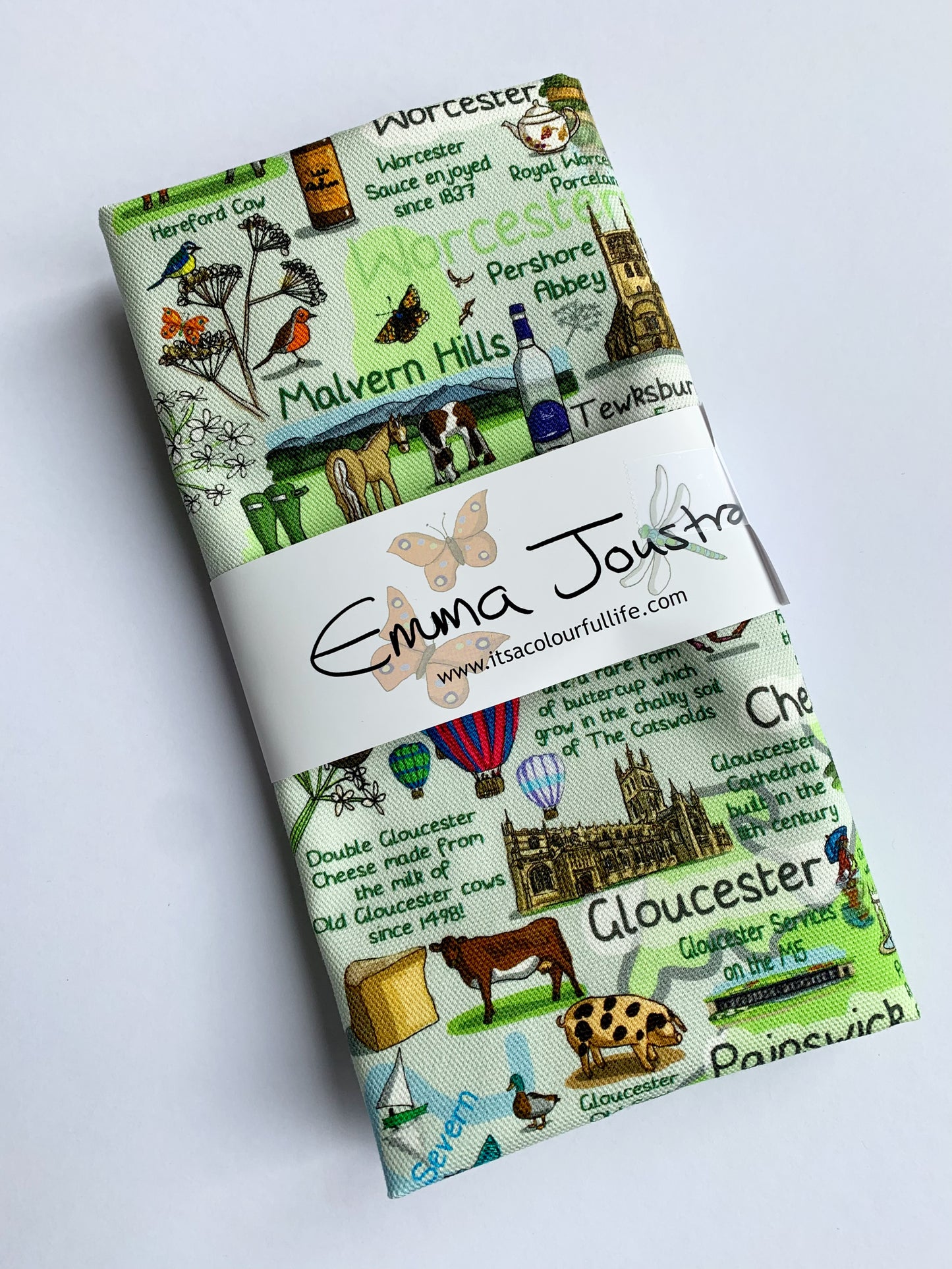 Cotswolds tea towel