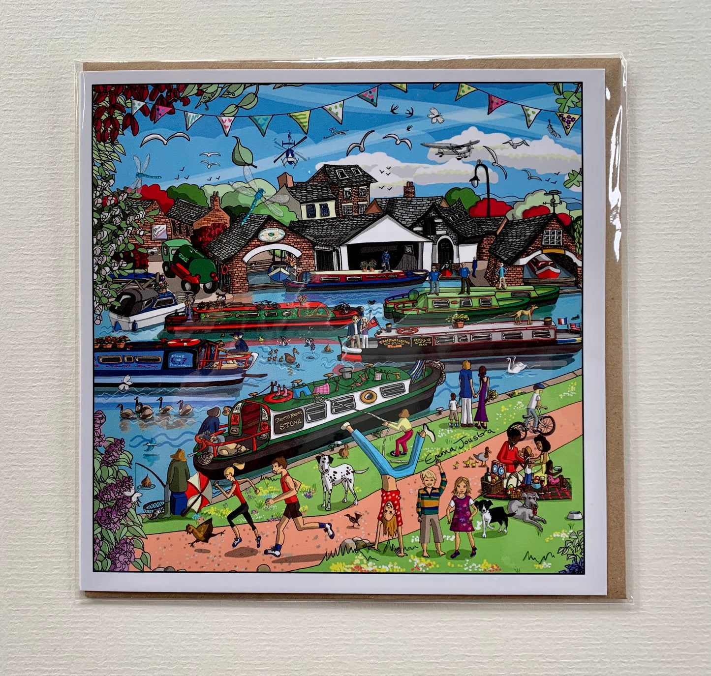 The Boat Yard by the canal