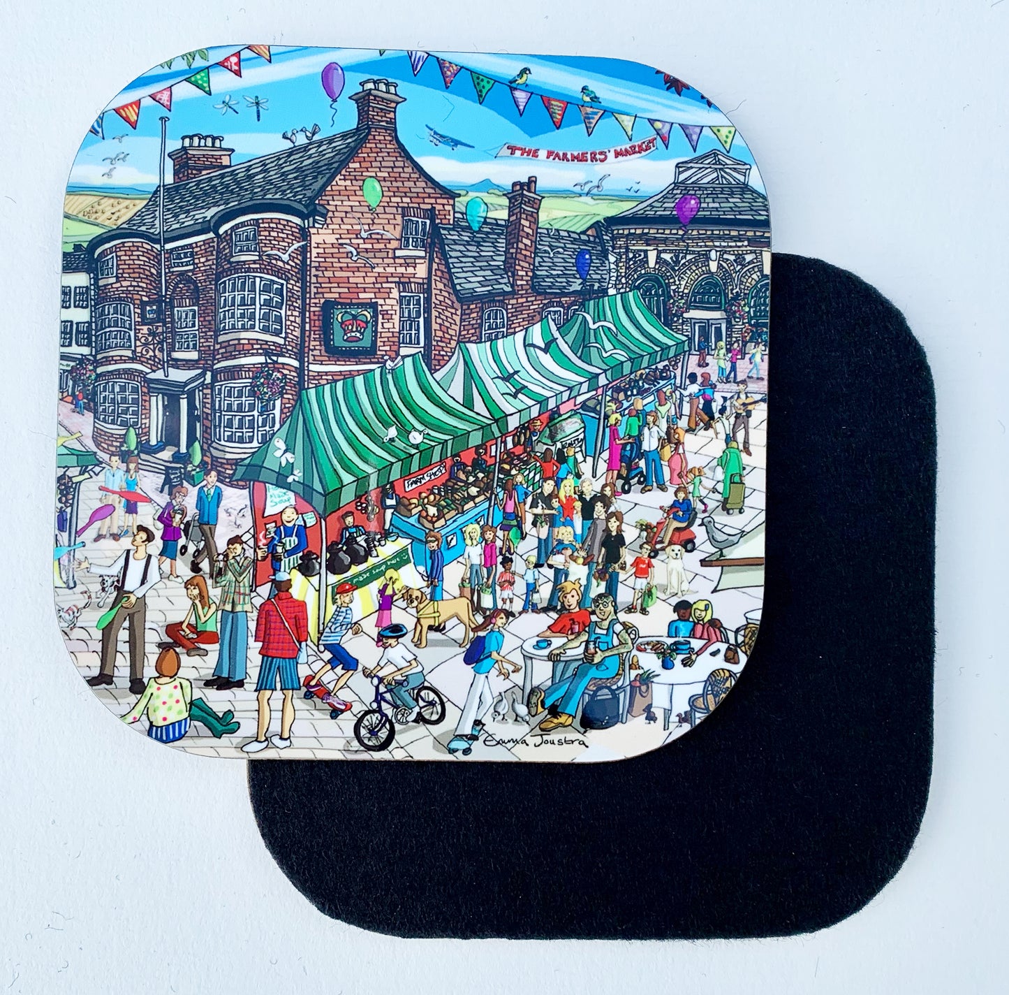 Farmers Market coaster