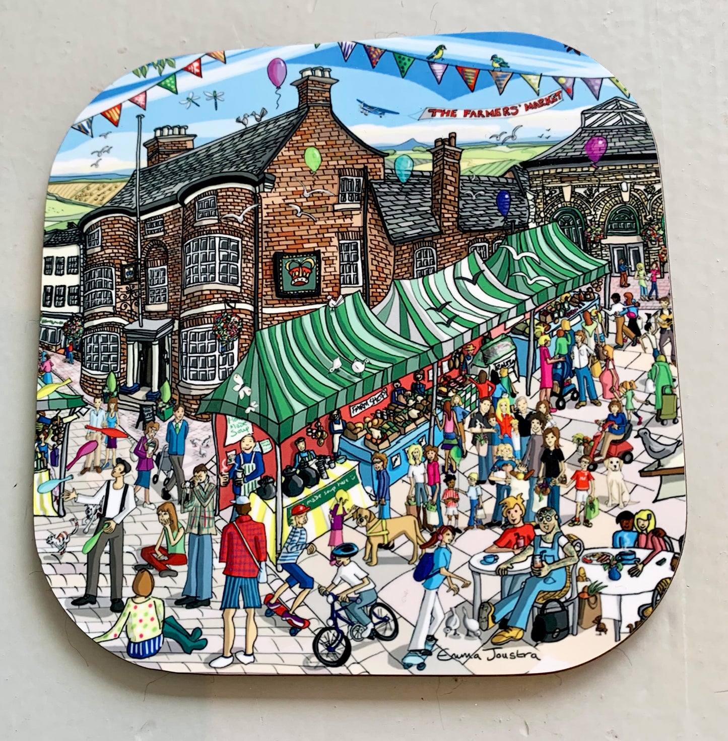 Farmers Market coaster