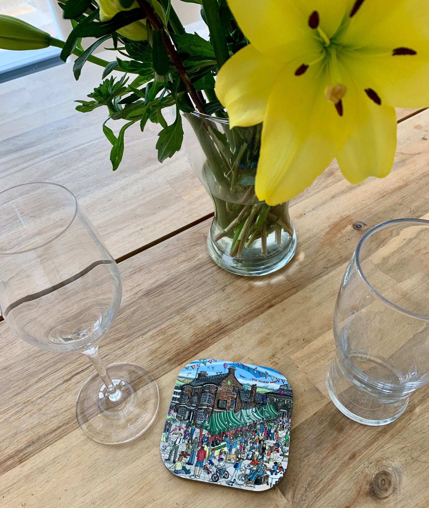 Farmers Market coaster