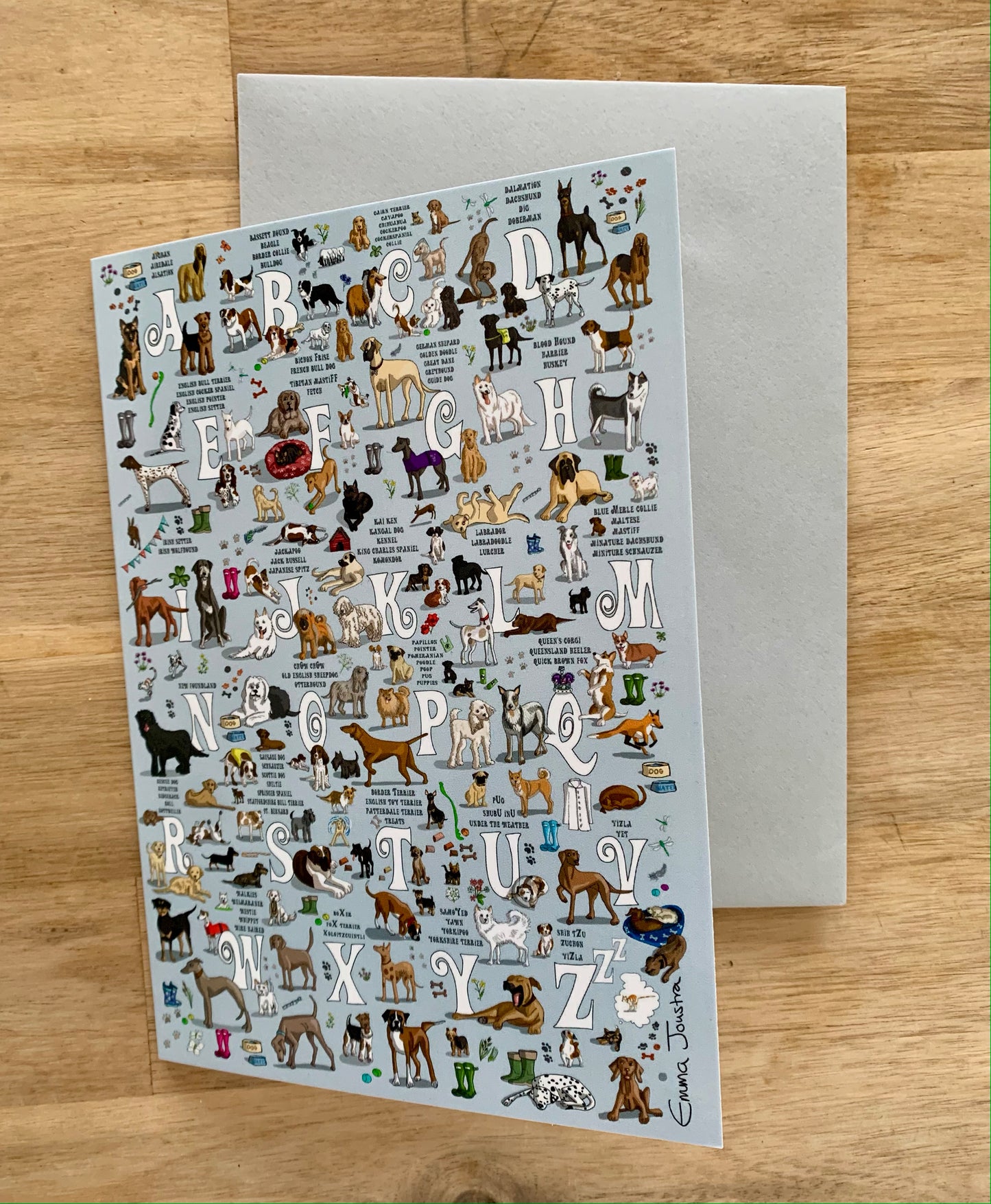 'Dogs A to Z' 177mm x 127mm