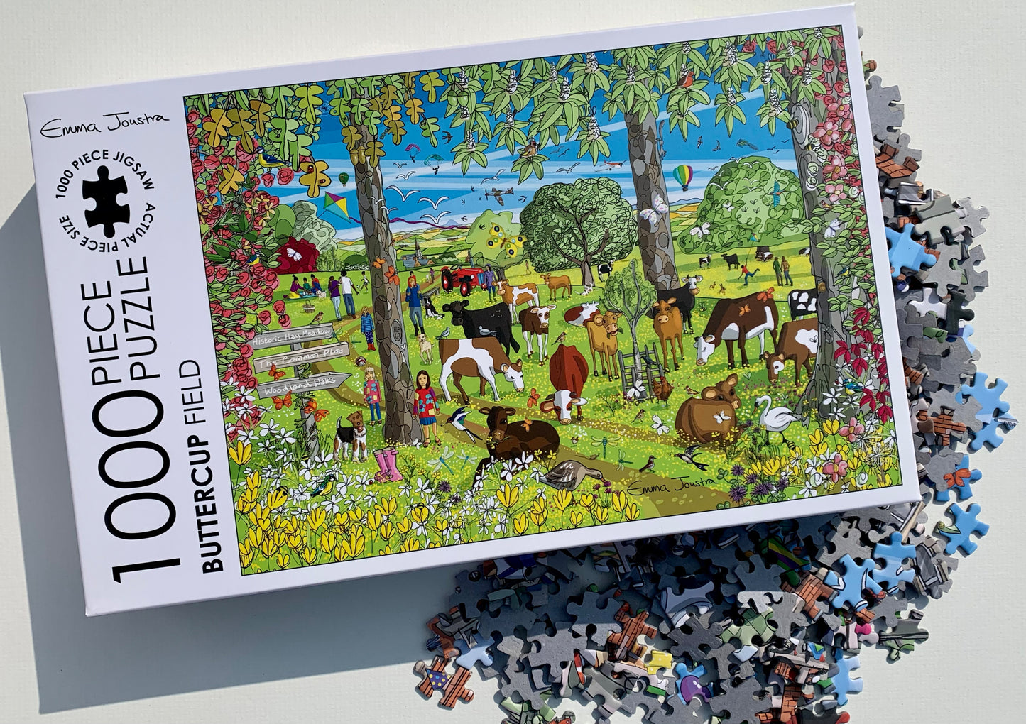 Buttercup Field 1,000 piece jigsaw puzzle