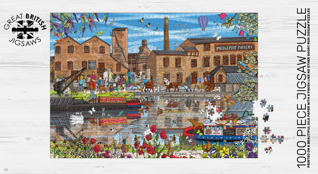 Middleport Pottery 1,000 piece jigsaw puzzle