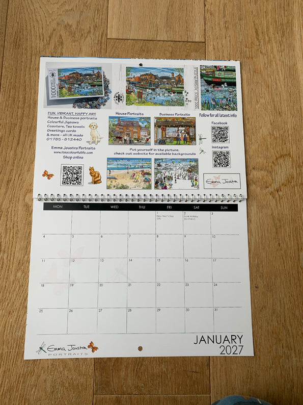'There's No Place Like Stone'  Calendar 2025