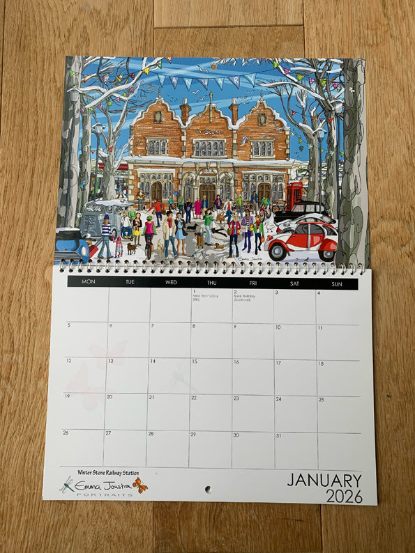 'There's No Place Like Stone'  Calendar 2025