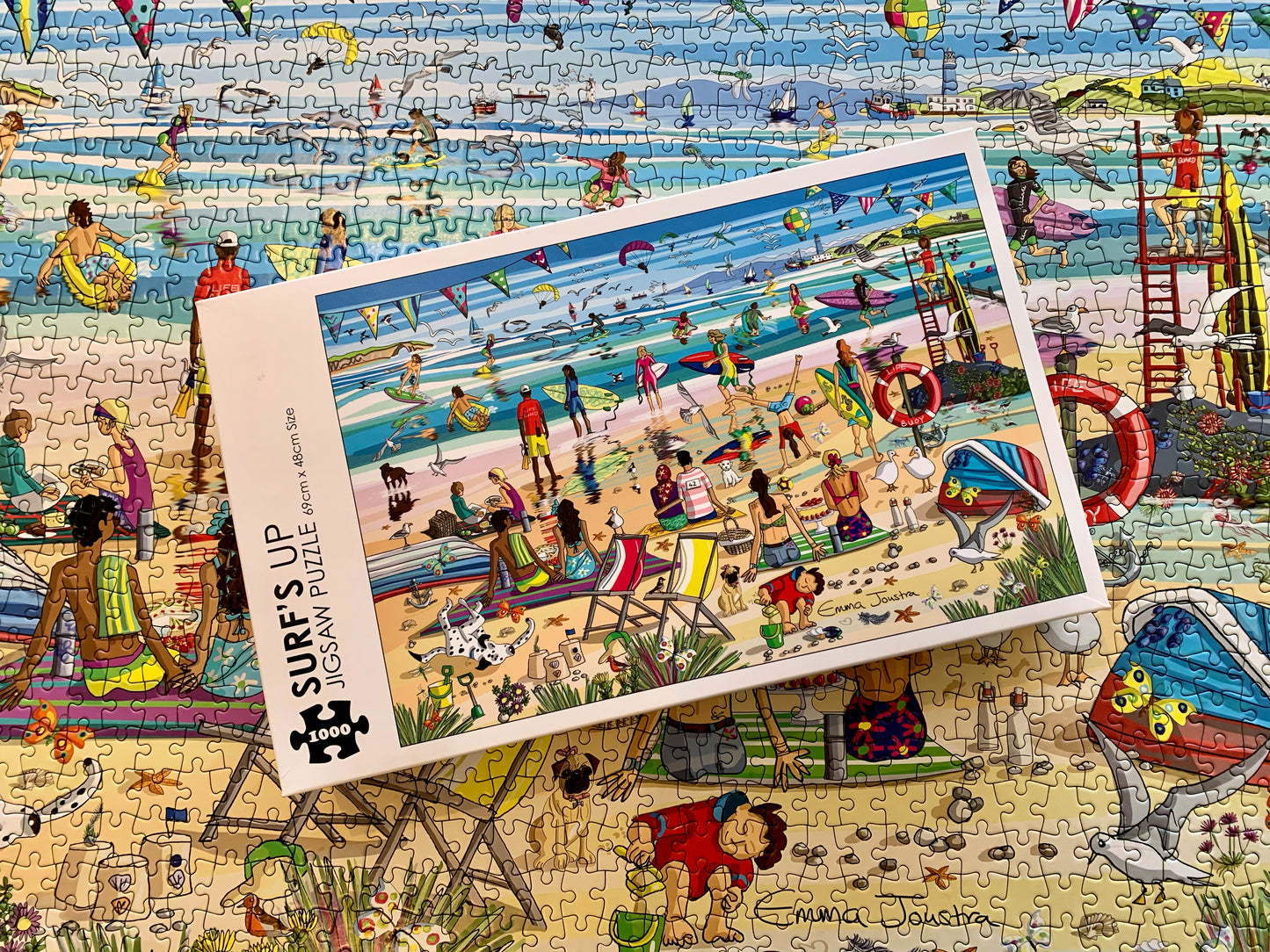 Surf's up 1,000 piece jigsaw puzzle