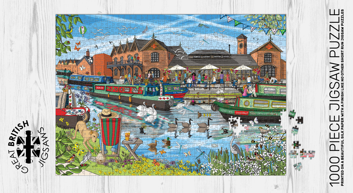 Crown Wharf 1,000 piece jigsaw puzzle