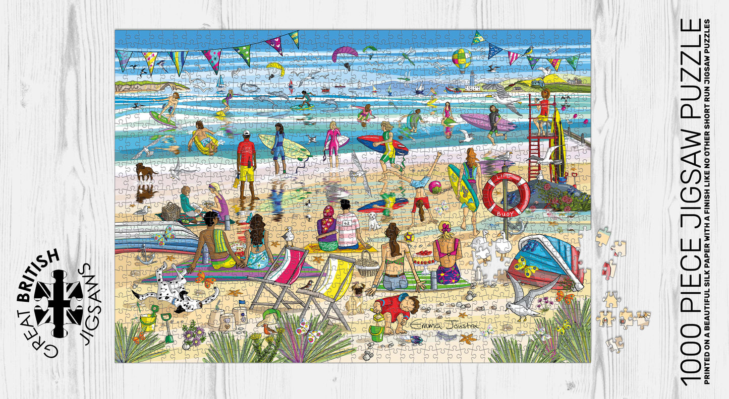 Surf's up 1,000 piece jigsaw puzzle