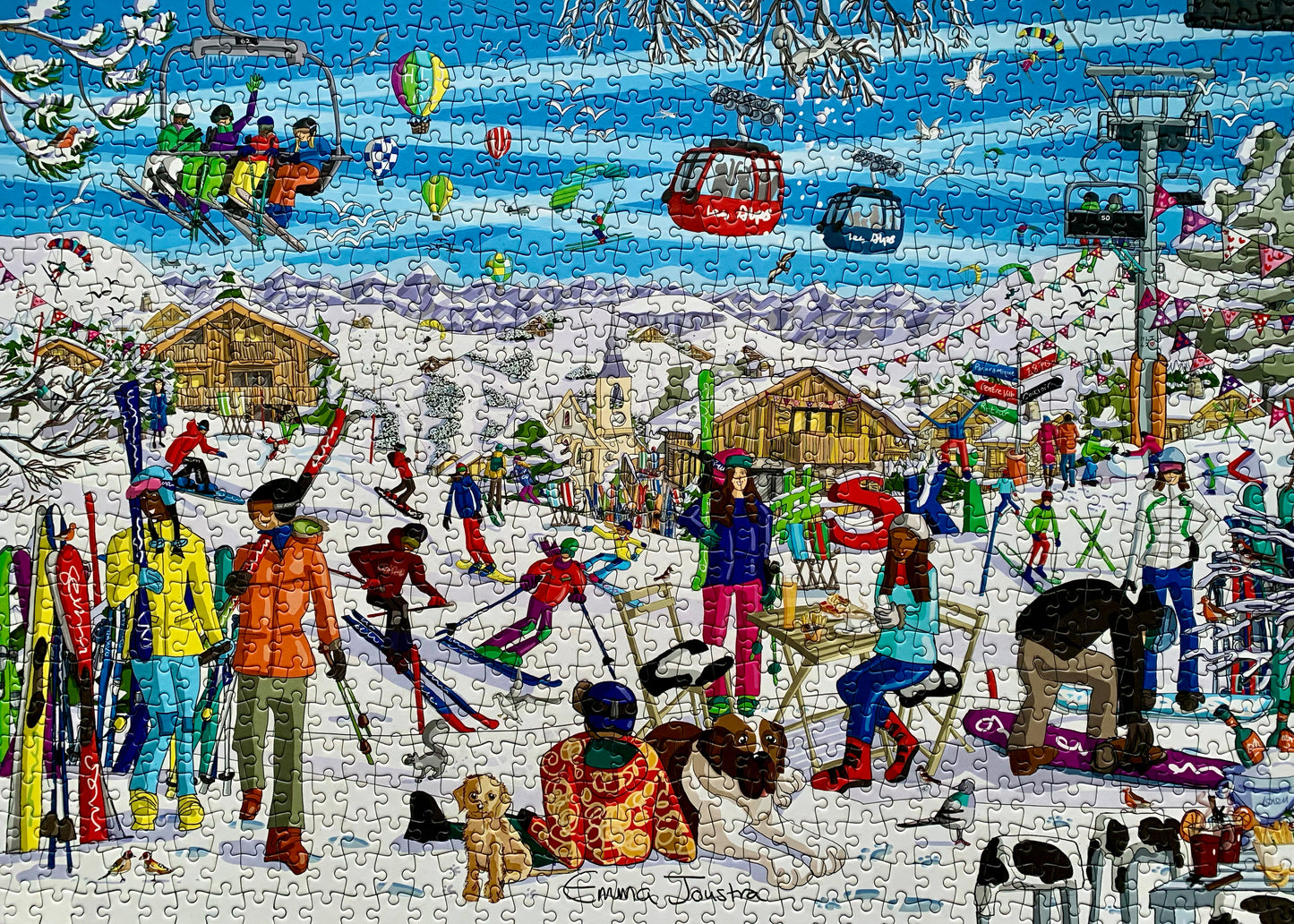 Fresh Powder 1,000 piece jigsaw puzzle