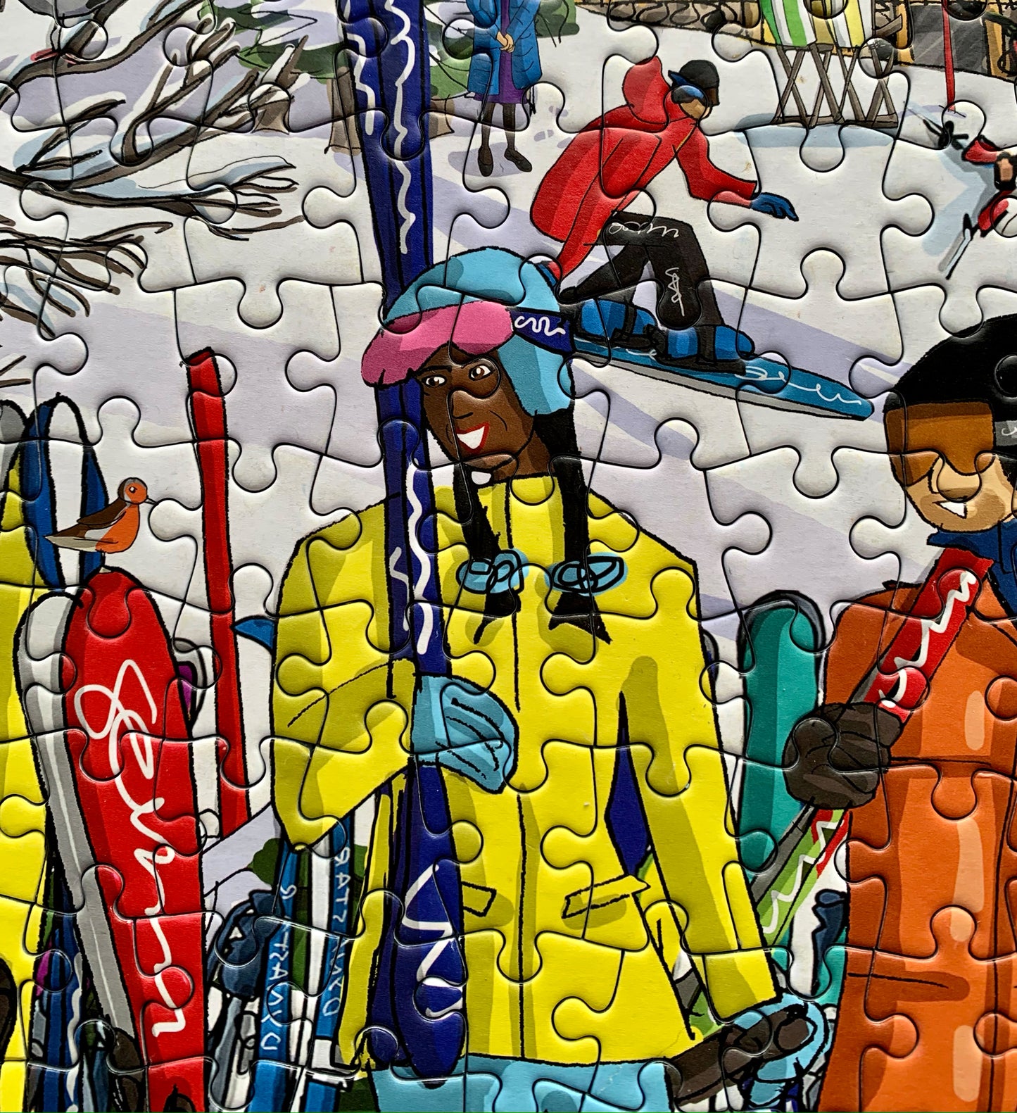 Fresh Powder 1,000 piece jigsaw puzzle