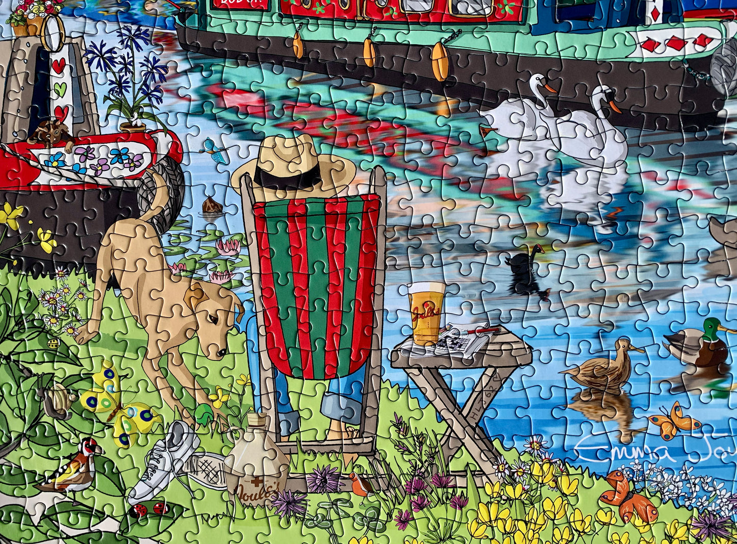 Crown Wharf 1,000 piece jigsaw puzzle