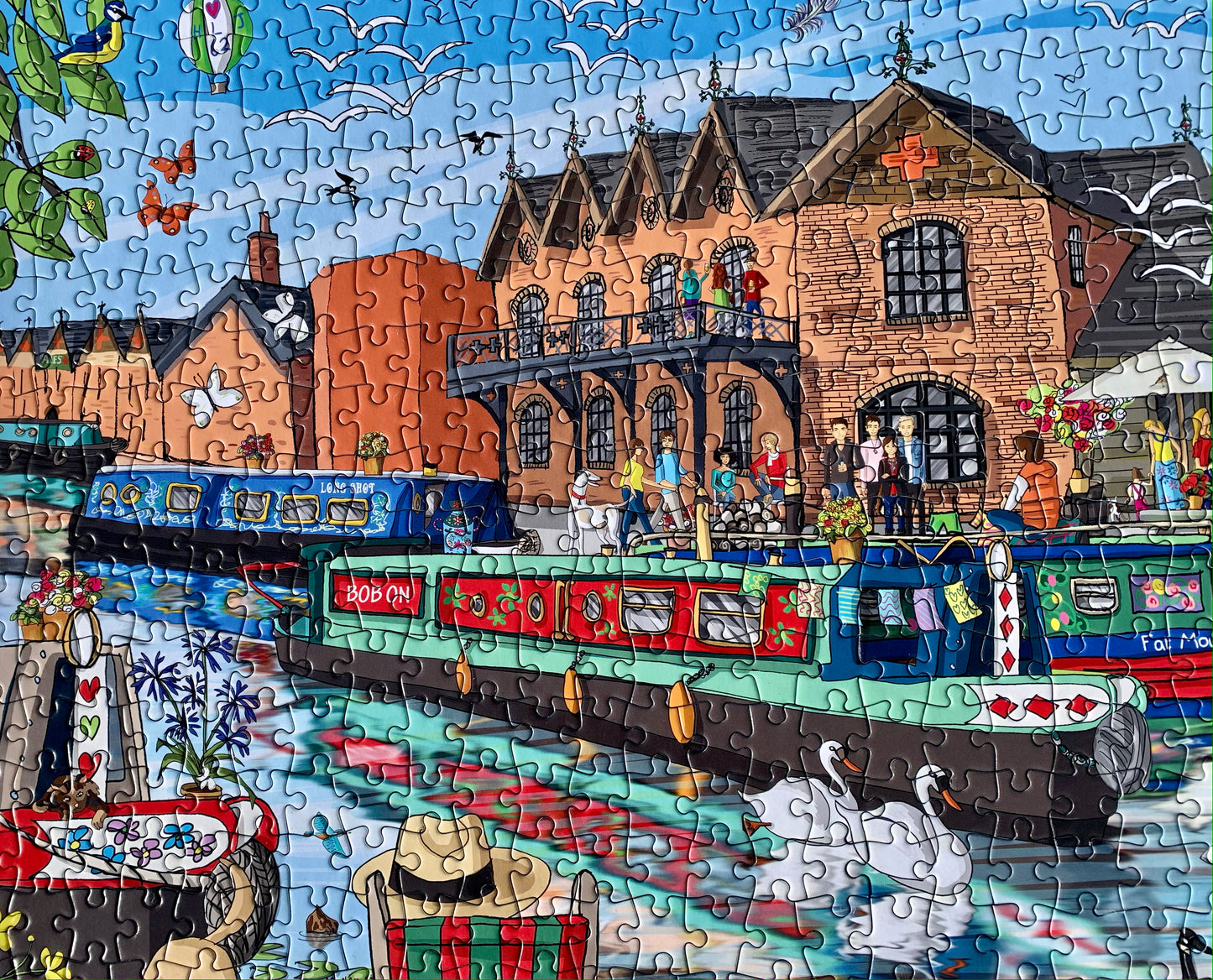 Crown Wharf 1,000 piece jigsaw puzzle