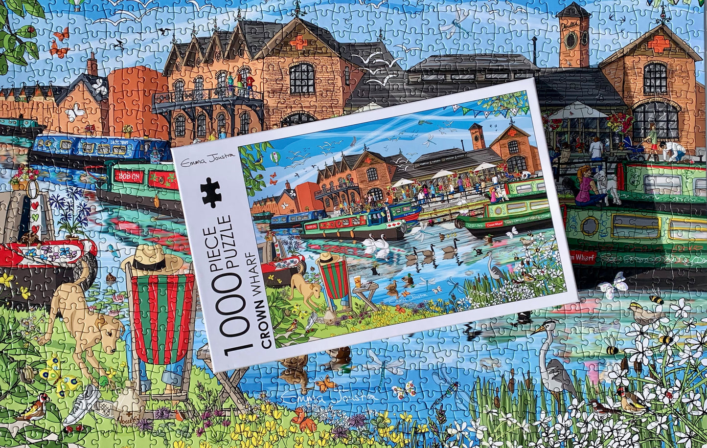 Crown Wharf 1,000 piece jigsaw puzzle