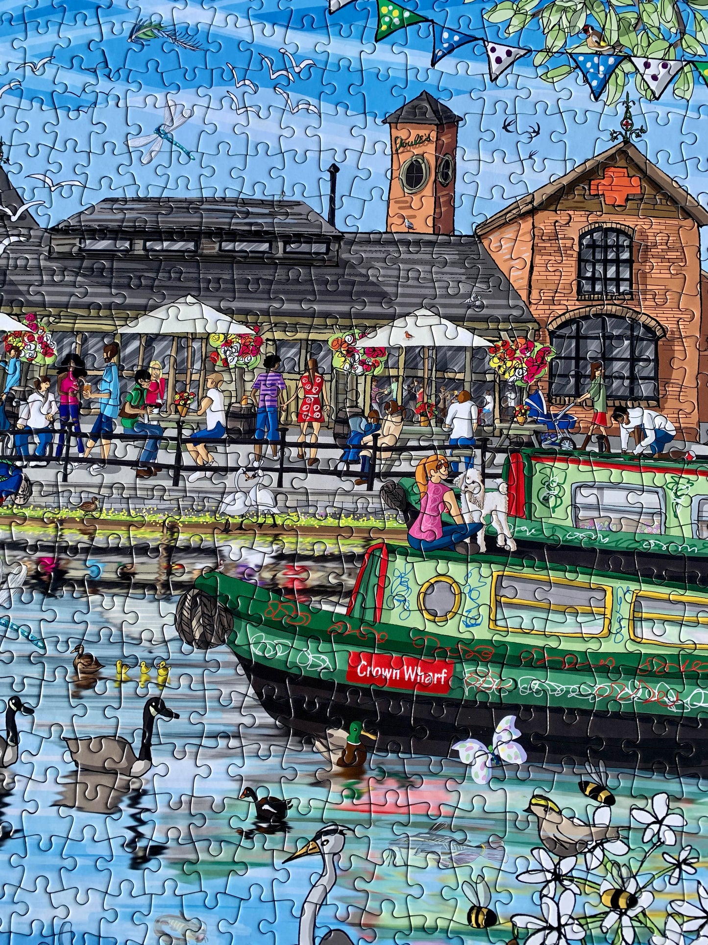 Crown Wharf 1,000 piece jigsaw puzzle