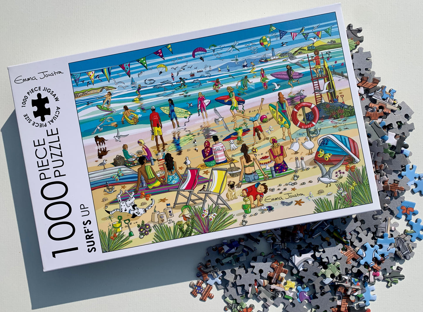 Surf's up 1,000 piece jigsaw puzzle