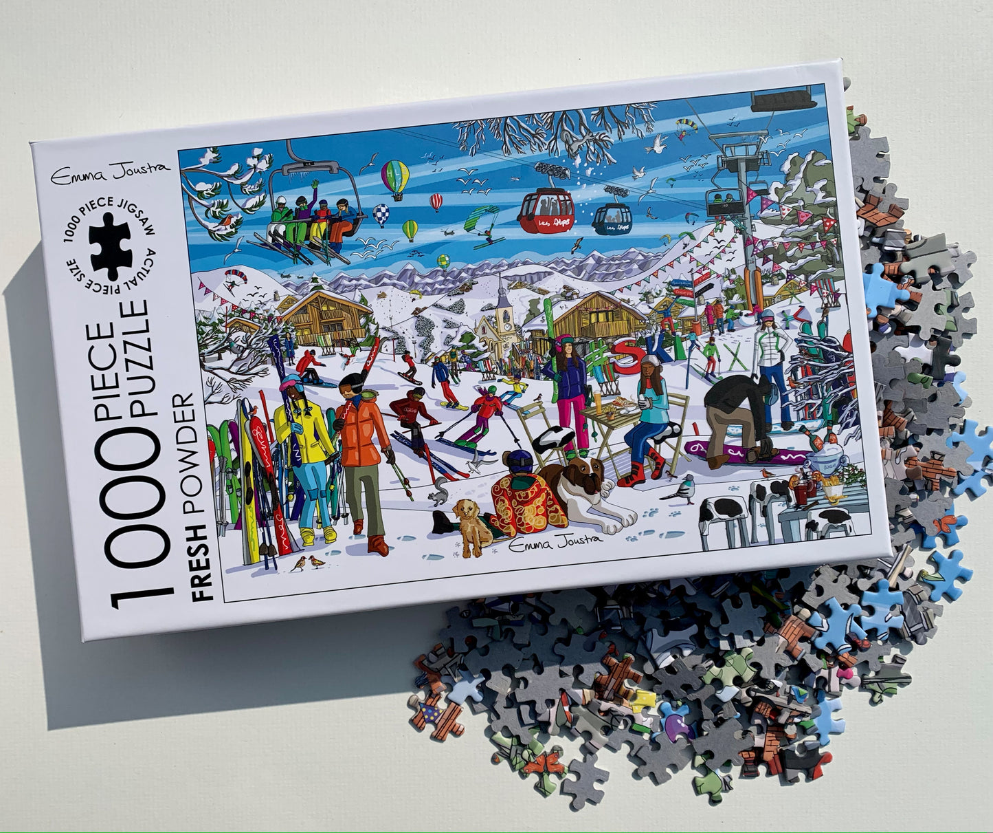 Fresh Powder 1,000 piece jigsaw puzzle