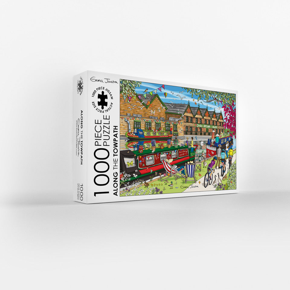 Along the towpath 1,000 piece jigsaw puzzle