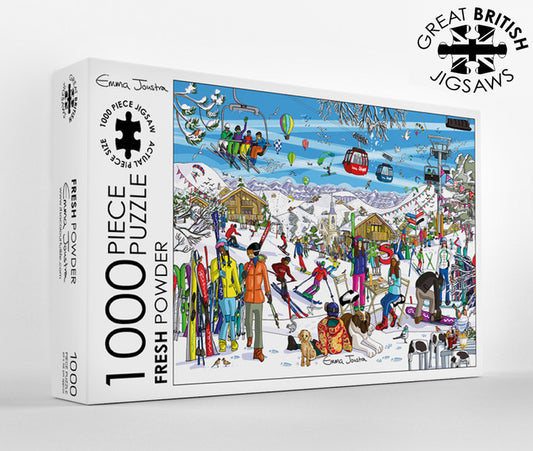 Fresh Powder 1,000 piece jigsaw puzzle