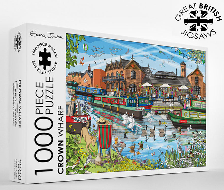 Crown Wharf 1,000 piece jigsaw puzzle