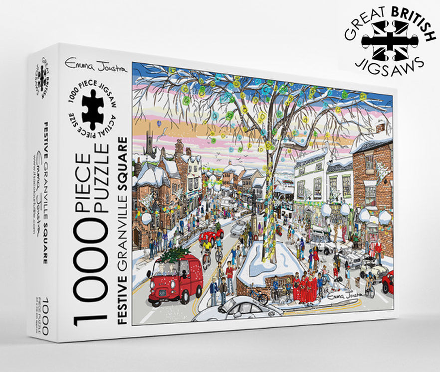 Festive Granville Square 1,000 piece jigsaw puzzle