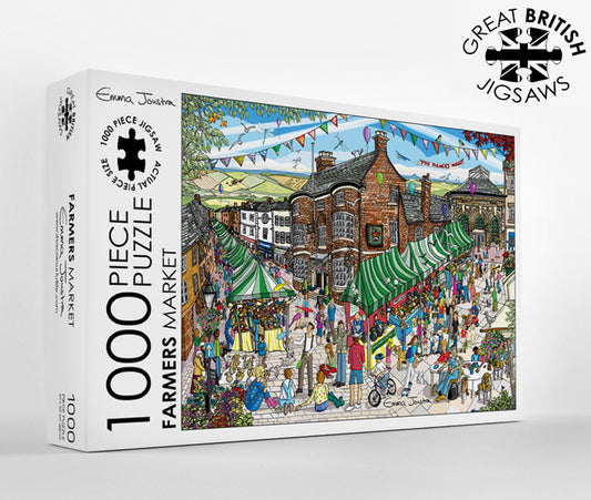 Farmers Market 1,000 piece jigsaw puzzle