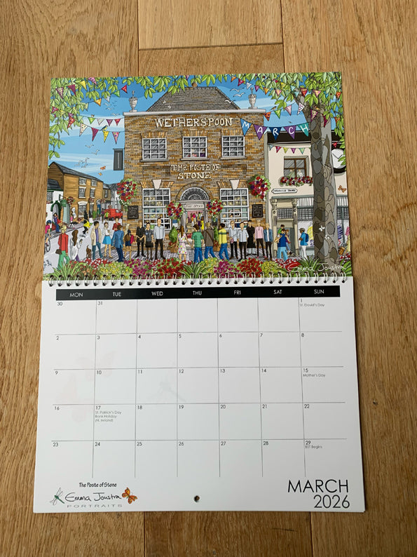 'There's No Place Like Stone'  Calendar 2025