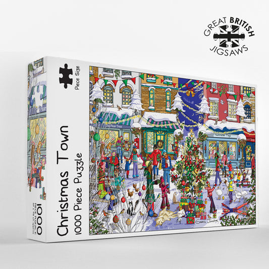 Christmas Town 1,000 piece jigsaw puzzle