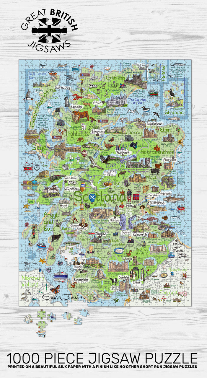 Scotland 1,000 piece jigsaw puzzle