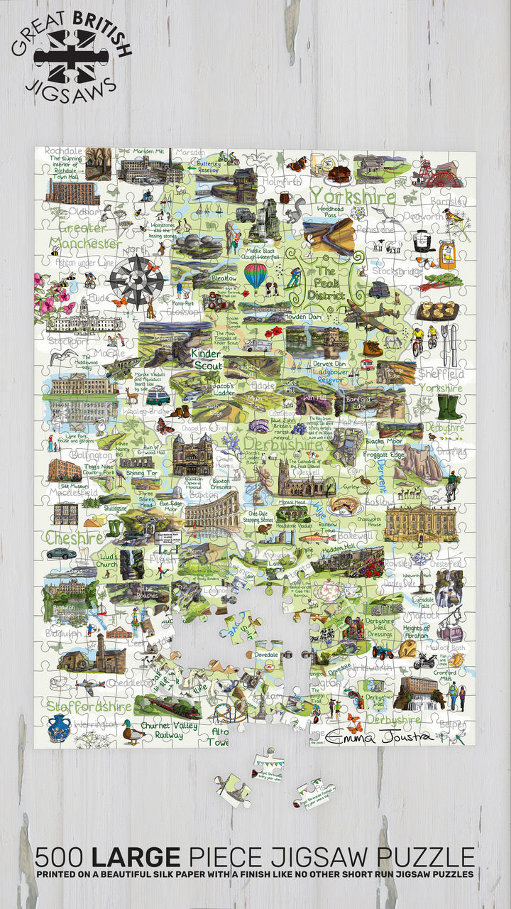 The Peak District 500 XL piece jigsaw puzzle