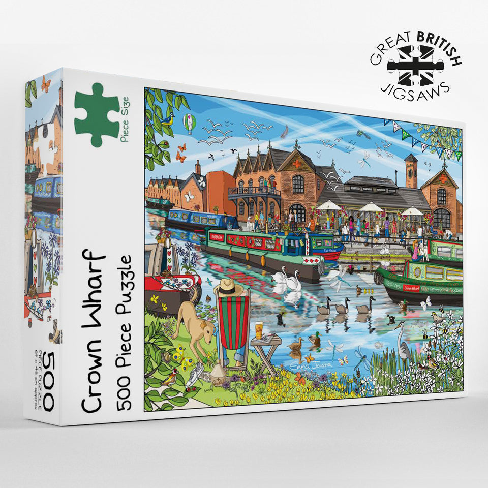 Crown Wharf 500 XL piece jigsaw puzzle