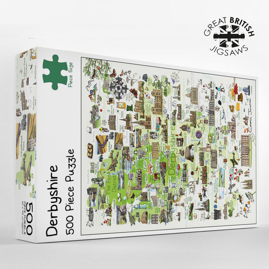 Derbyshire 500 XL piece jigsaw puzzle