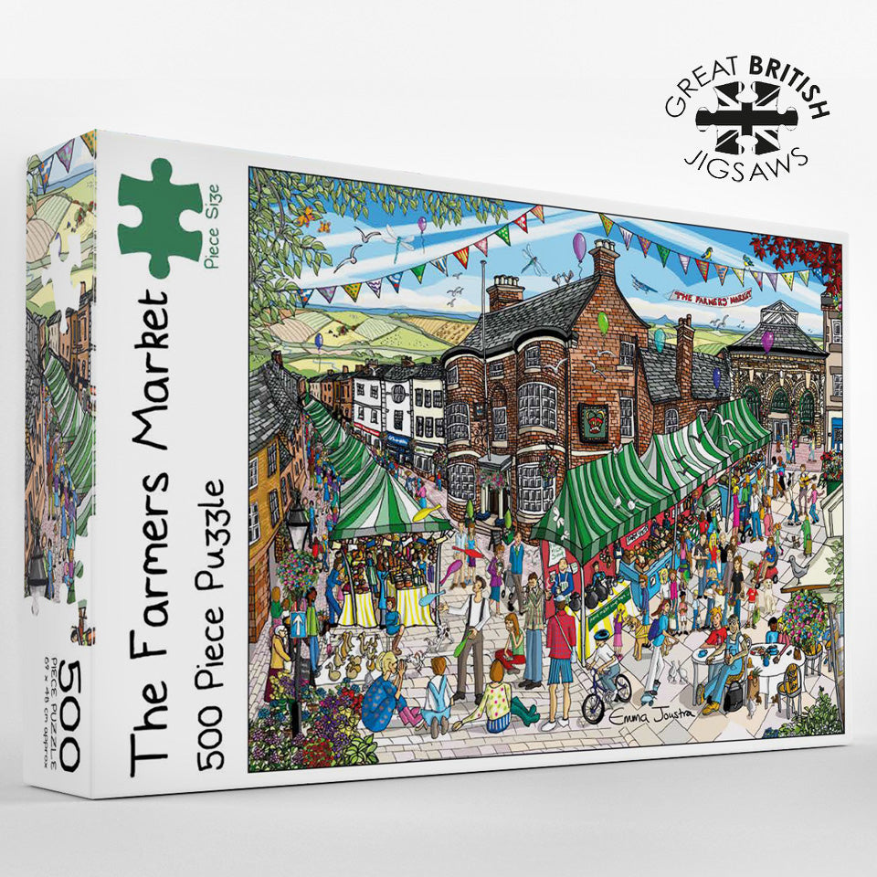 Farmers Market 500 XL piece jigsaw puzzle