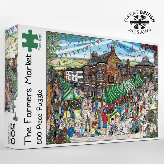 Farmers Market 500 XL piece jigsaw puzzle