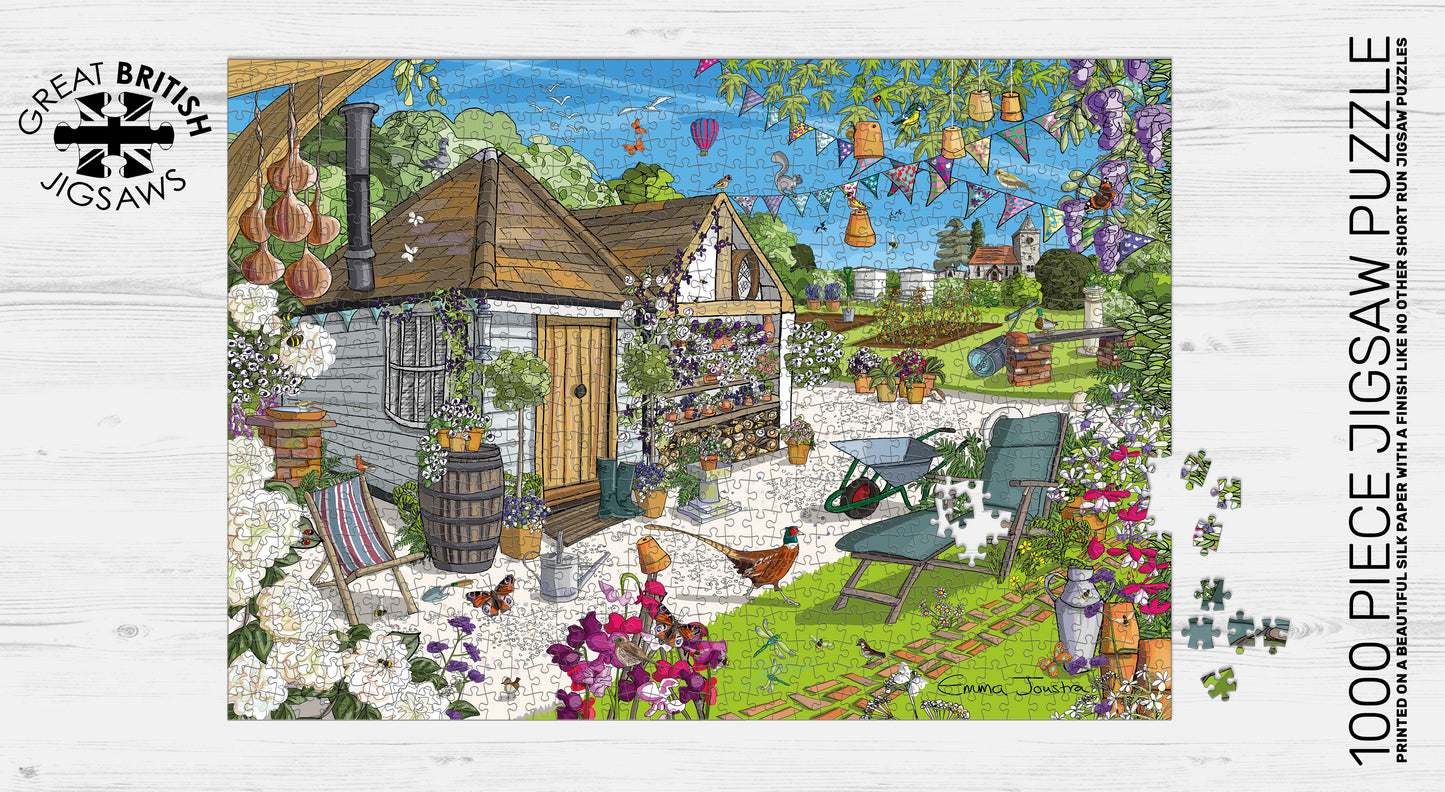 Sussex Garden - 1000 Piece Jigsaw Puzzle