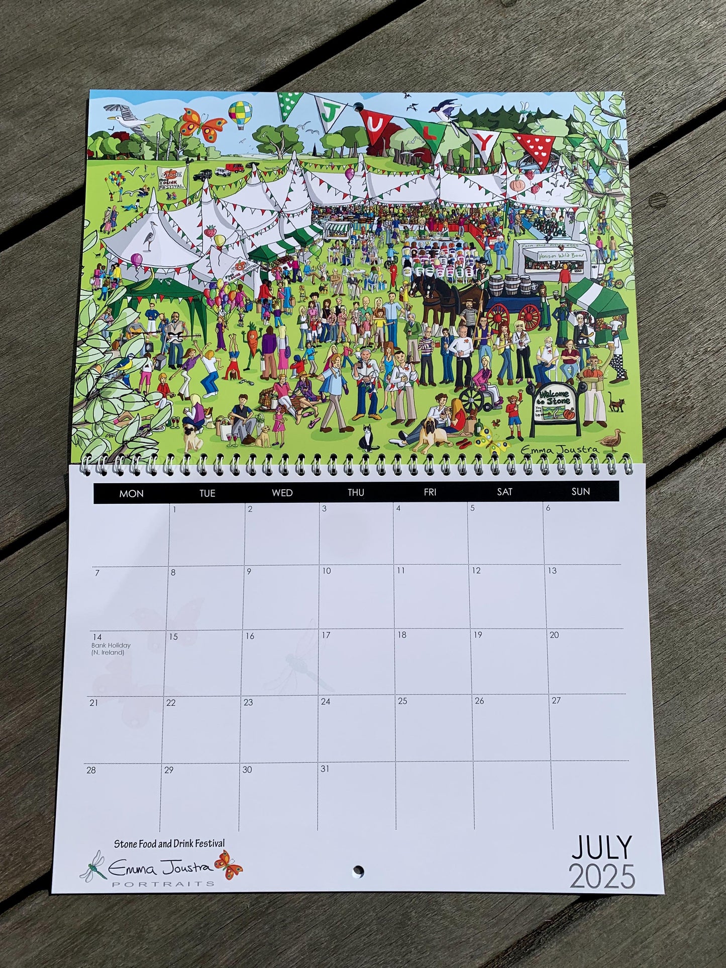 'There's No Place Like Stone'  Calendar 2025