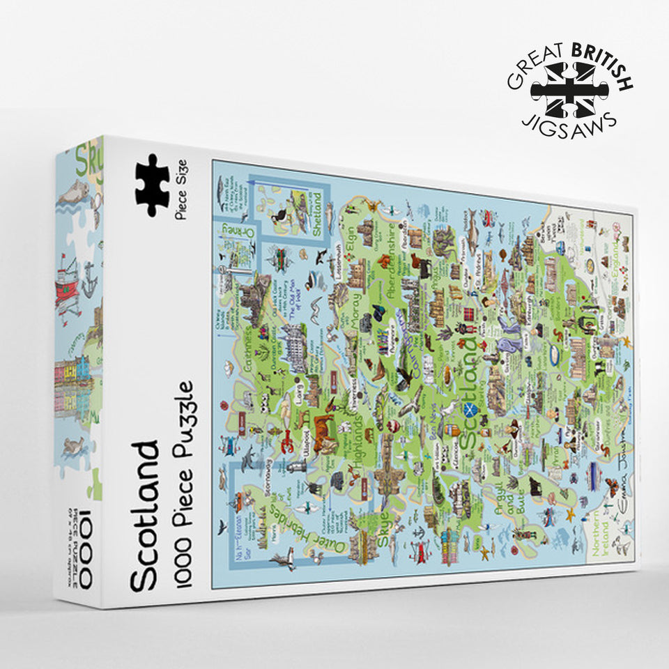 Scotland 1,000 piece jigsaw puzzle
