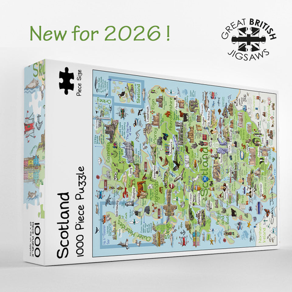 Scotland 1,000 piece jigsaw puzzle