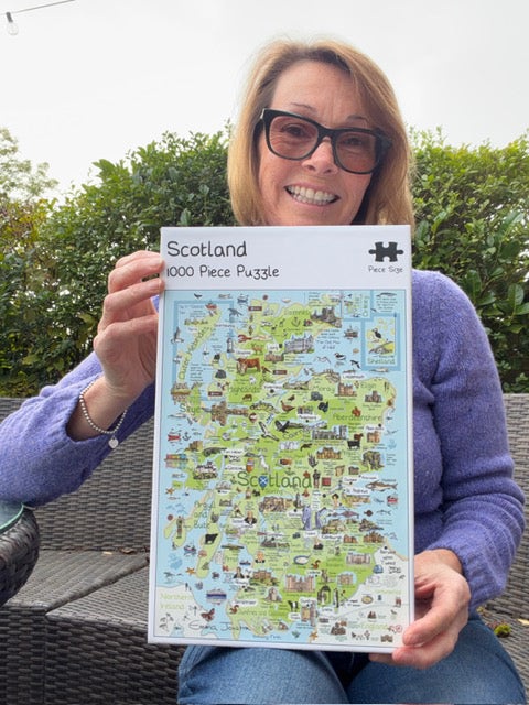 Scotland 1,000 piece jigsaw puzzle