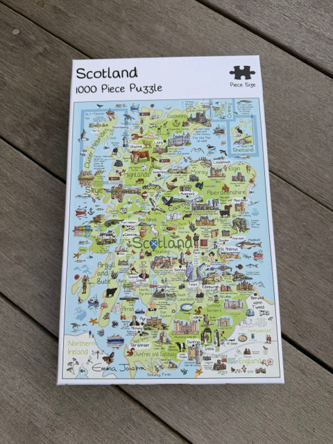 Scotland 1,000 piece jigsaw puzzle