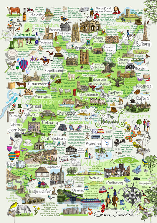 'The Cotswolds and surrounds'
