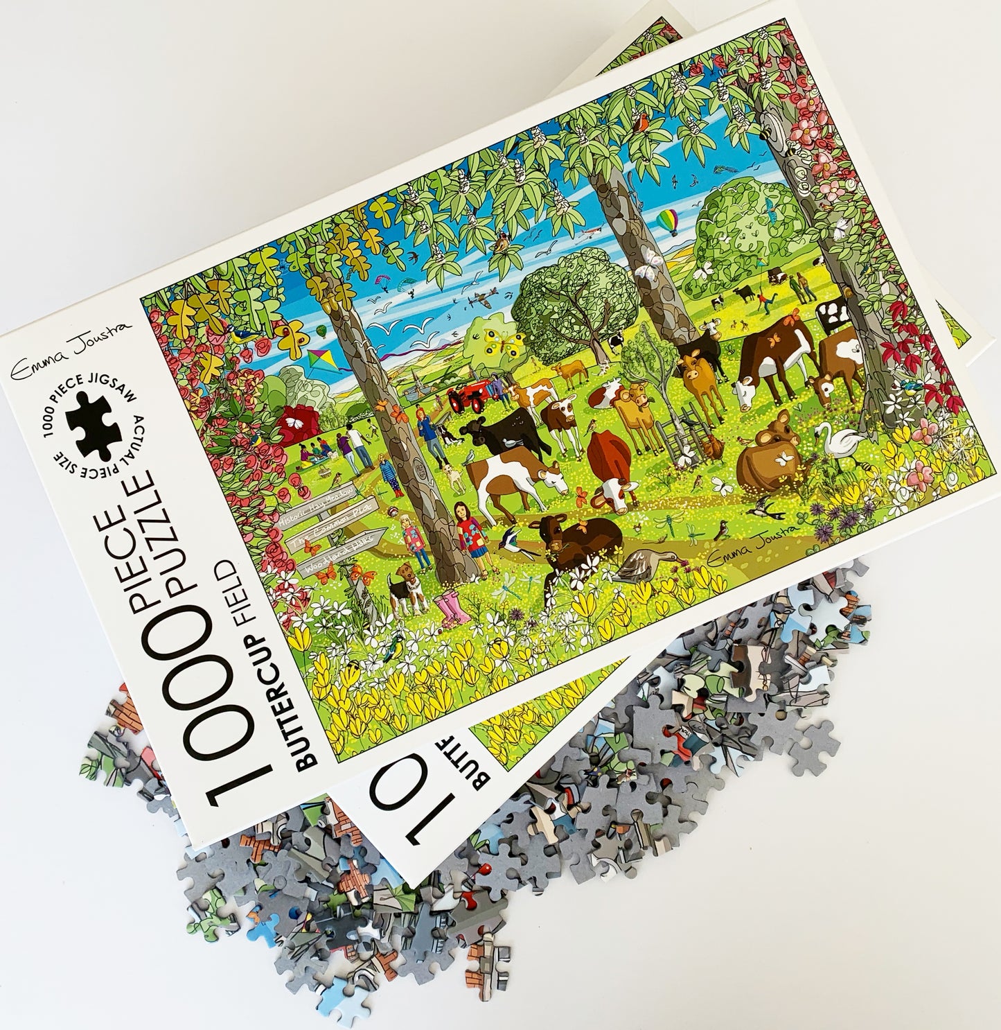 Buttercup Field 1,000 piece jigsaw puzzle