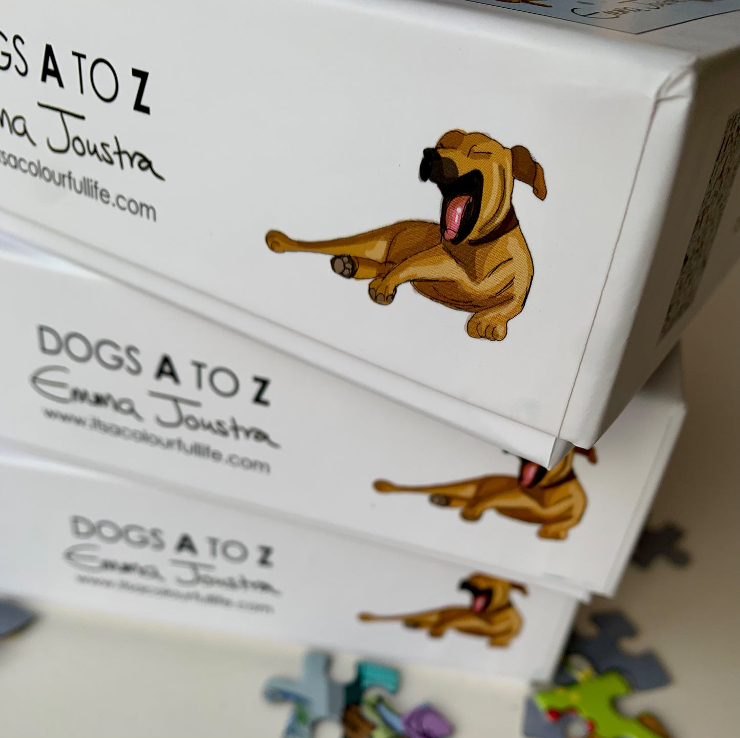 Dogs A to Z 500 XL piece jigsaw puzzle