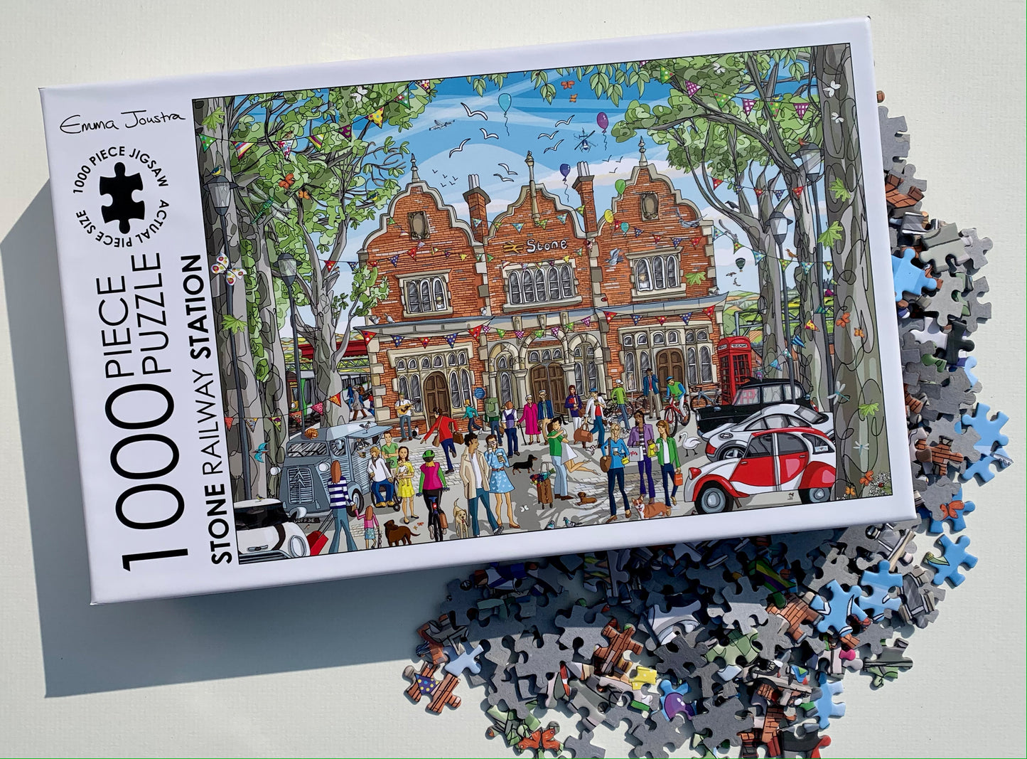 Stone Railway Station 1,000 piece jigsaw puzzle