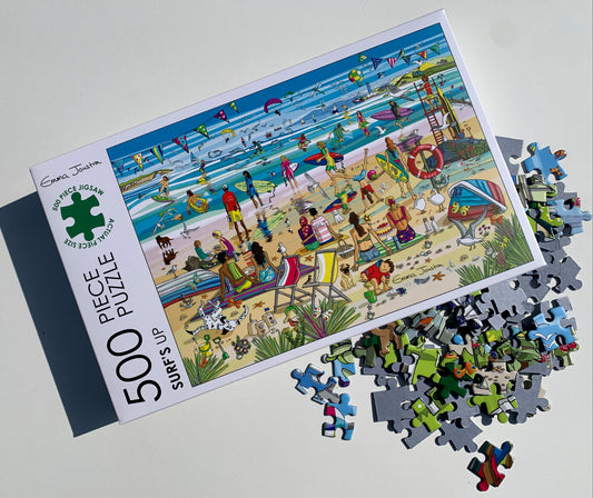 Surf's Up 500 XL piece jigsaw puzzle