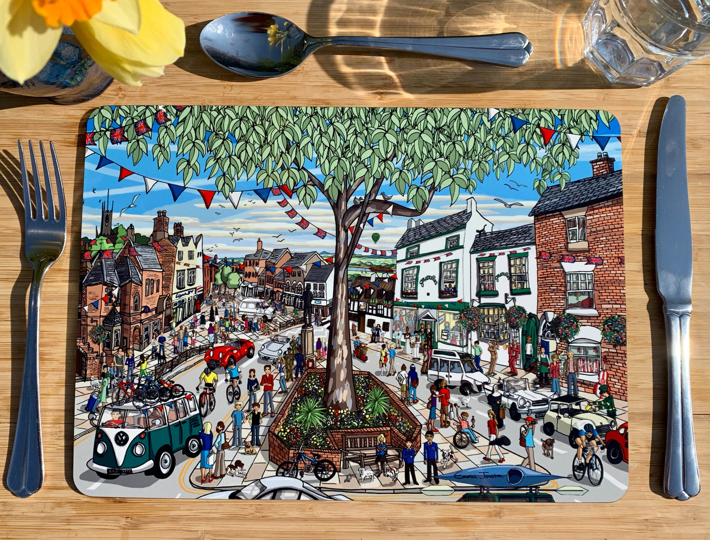 Granville Square Place Mat